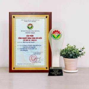 Chứng nhận sản phẩm Công nghiệp nông thôn tiêu bieu cua Công ty Cổ phàn Domilk