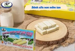 Bánh sữa non món bánh mềm tan khiến người dùng mê mẩn