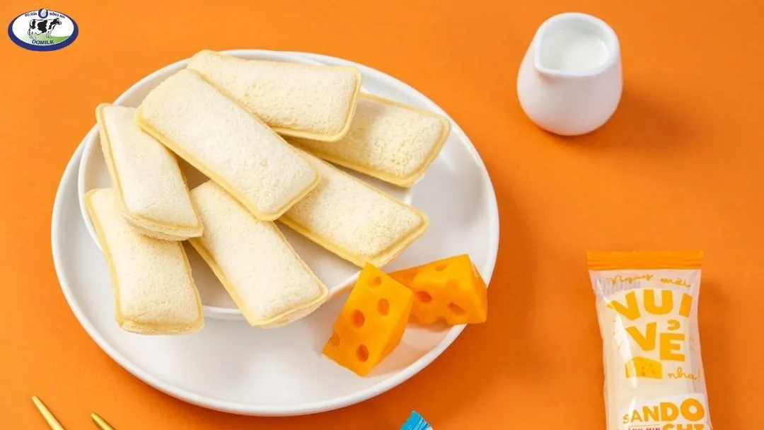 Sự tiện lợi khi thưởng thức bánh sữa chua phô mai