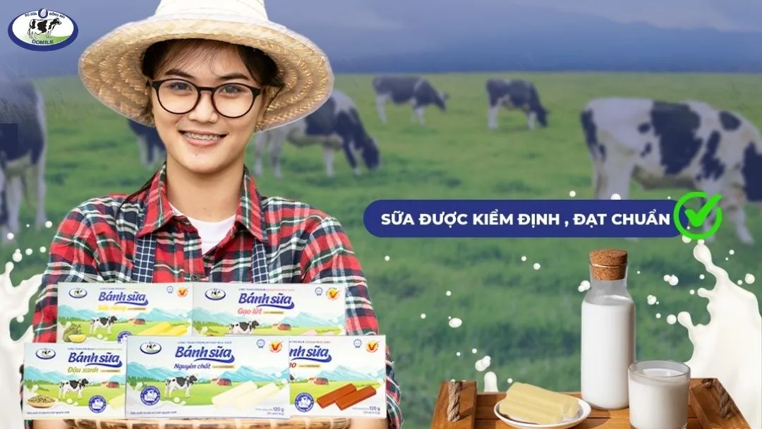 Điểm giao hòa giữa bánh sữa non và bánh sữa Long Thành trong hương vị và cảm giác thưởng thức