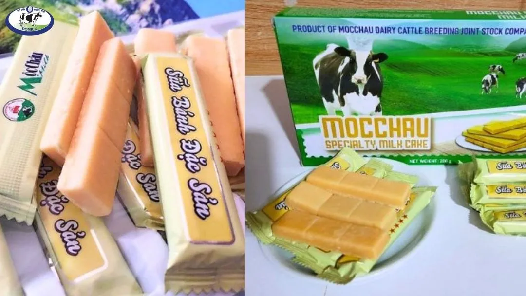 Hương sữa từ bánh sữa Mộc Châu đậm đà tình người Tây Bắc