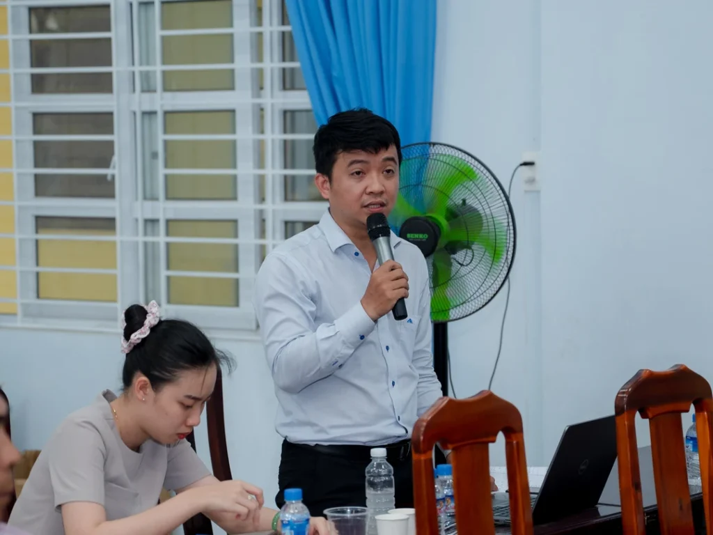 TS. Trần Thanh Tâm, Phó trưởng phòng KHCN&QHĐN, Trường Đại học Tài nguyên và Môi trường TP.HCM kêu gọi đánh giá tiền khả thi đề xuất xây dựng tín chỉ carbon và gợi ý nghiên cứu về kinh tế nông nghiệp với cây trôm