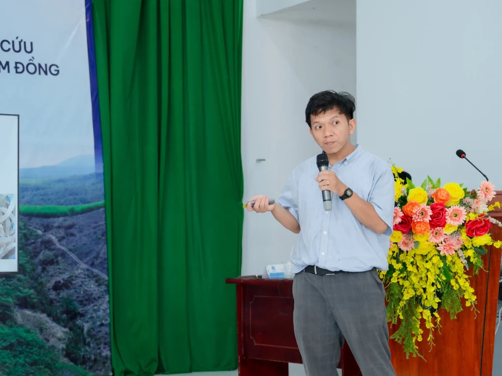 PGS. TS. Nguyễn Vinh Tiến - Khoa Công nghệ Hoá học và Thực phẩm, Trường Đại học Công Nghệ Kỹ thuật TP.HCM chia sẻ tham luận
