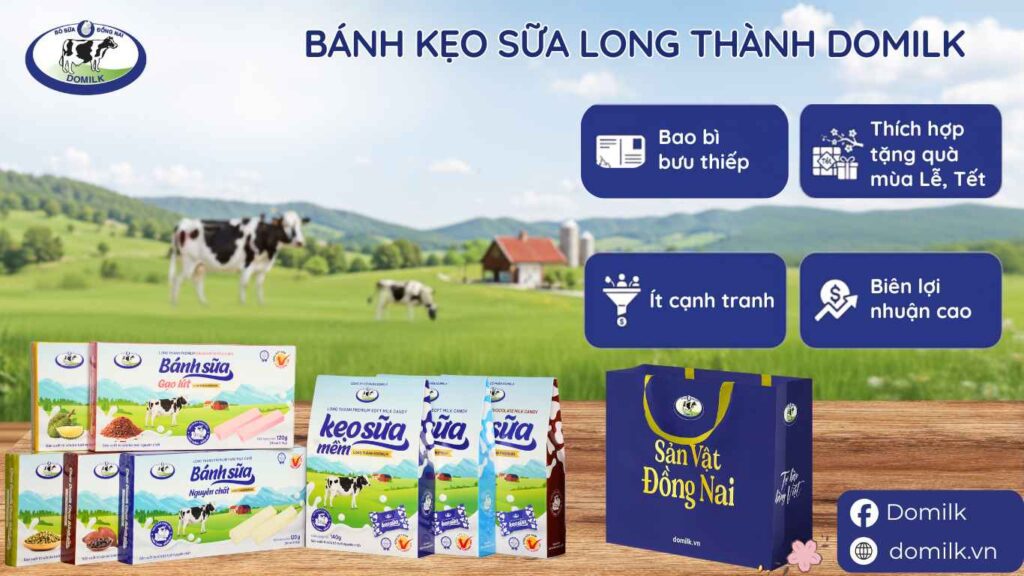 Nhập hàng bánh kẹo sữa miền Nam