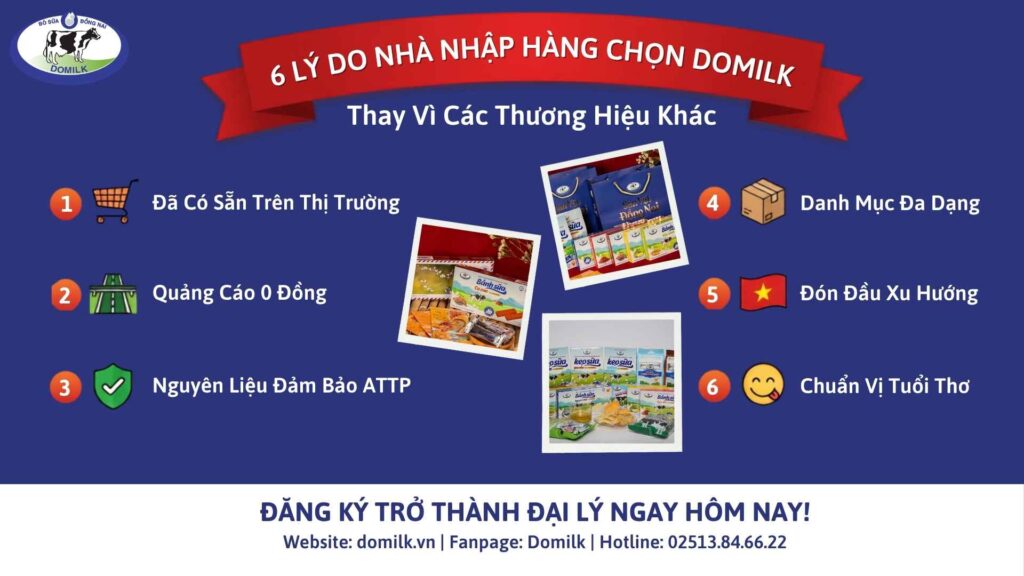 Nhập hàng bánh kẹo sữa miền Nam