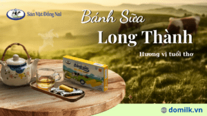 Bánh Bò Sữa Long Thành hương vị tuổi thơ