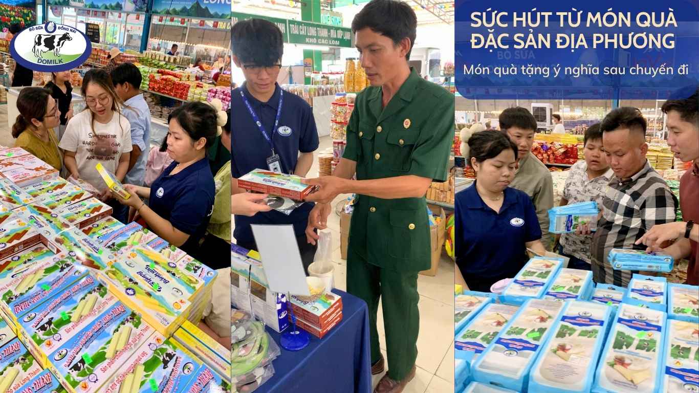 Mua đặc sản làm quà tặng sau chuyến đi
