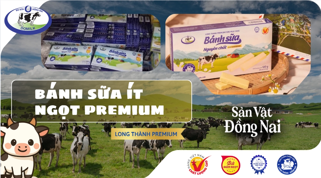 Sống Lại Ký Ức Tuổi Thơ Với Bánh Sữa Truyền Thống - Cách Gen Y Kết Nối Với Con Cái 2 Bánh sữa truyền thống ít ngọt, phù hợp với nhu cầu lựa chọn đồ ăn nhẹ của các gia đình hiện đại.